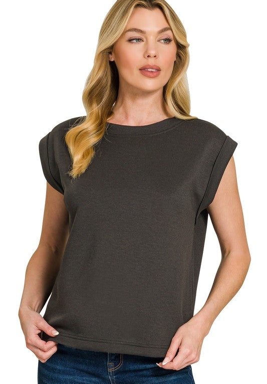 Renee Scuba Sleeveless Tee