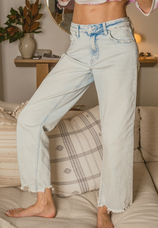 Zenana Brazoria Distressed Jeans