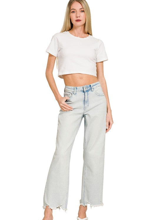 Zenana Brazoria Distressed Jeans
