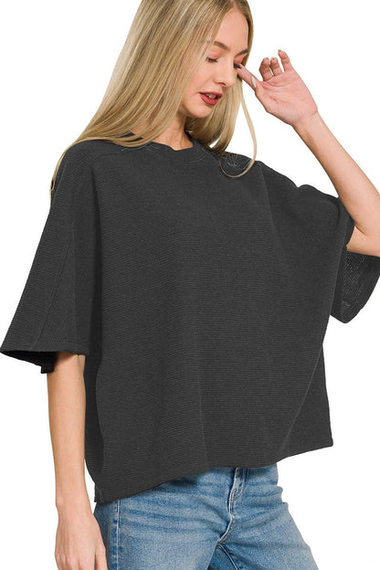 Maranda Knit 3/4 Sleeve Top