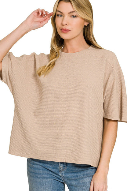 Maranda Knit 3/4 Sleeve Top