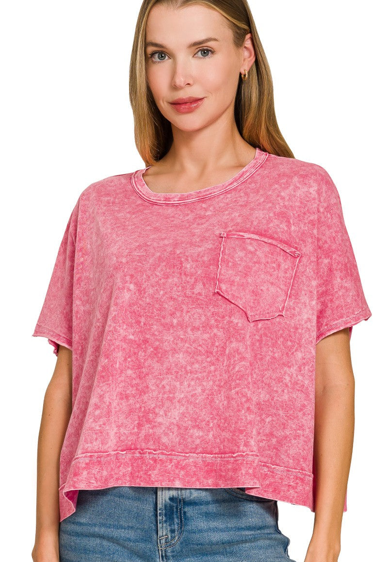 Krissy Mineral Boxy Tee
