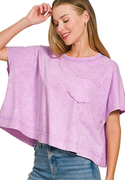 Krissy Mineral Boxy Tee