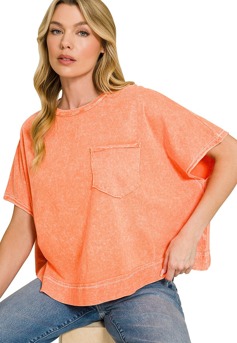 Krissy Mineral Boxy Tee