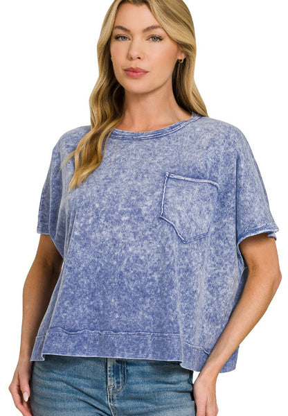 Krissy Mineral Boxy Tee