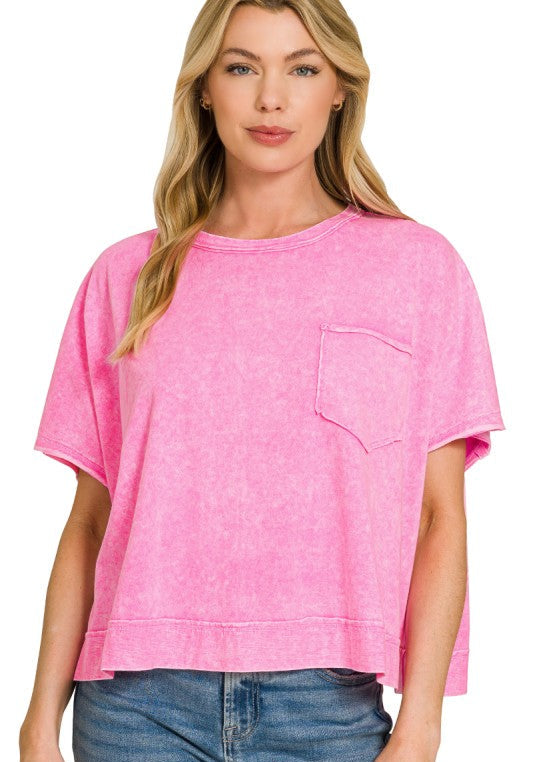 Krissy Mineral Boxy Tee