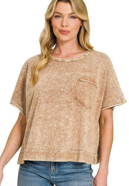 Krissy Mineral Boxy Tee