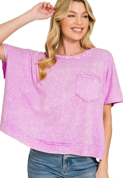 Krissy Mineral Boxy Tee