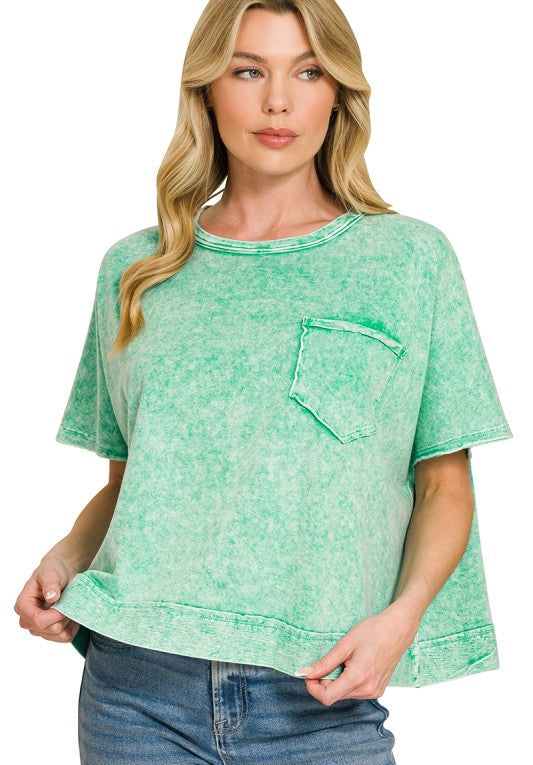 Krissy Mineral Boxy Tee