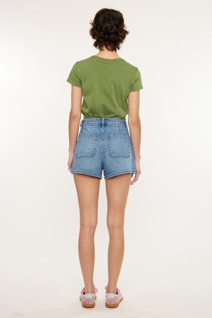 Kancan Kimball Retro Front Pocket Shorts