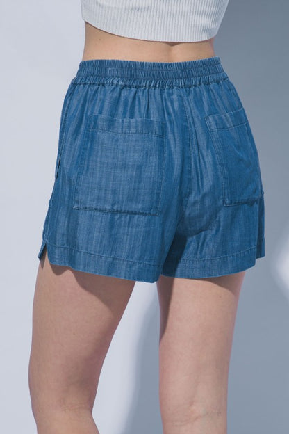 Briar Tencel Drawstring Shorts