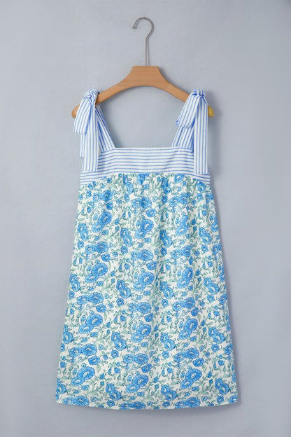 Dooly Floral Striped Dress
