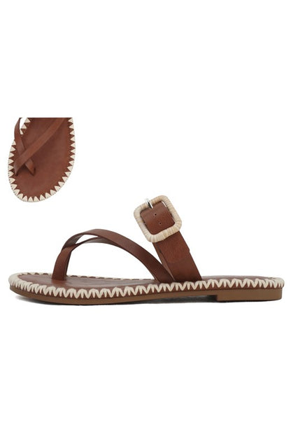 Adele Stitch Sandals
