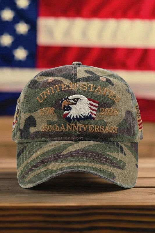 United States 250th Anniversary Camo Hat