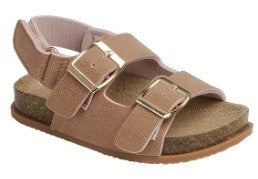 Toddler Girls Ashine Buckle with Back Strap Sandals