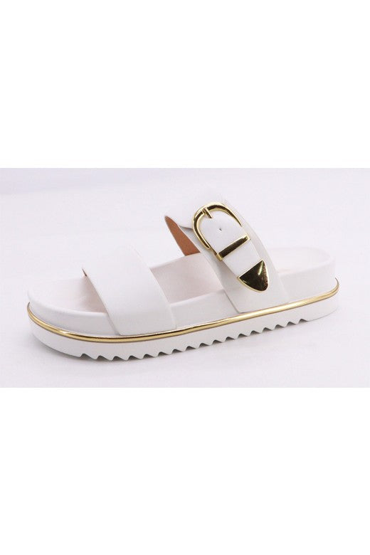 Salable Platform Metallic Sandals