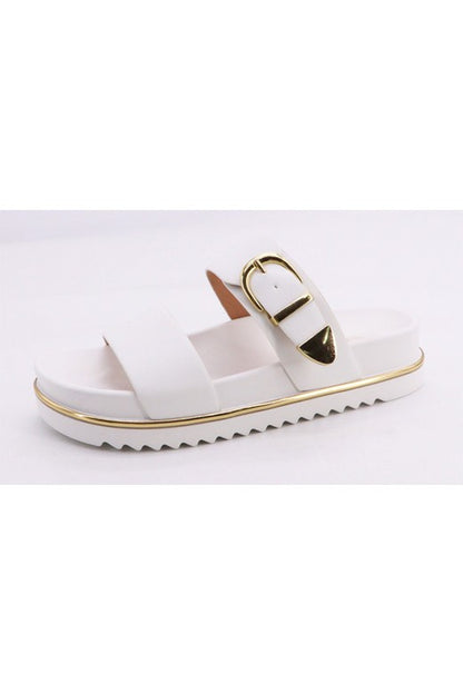 Salable Platform Metallic Sandals