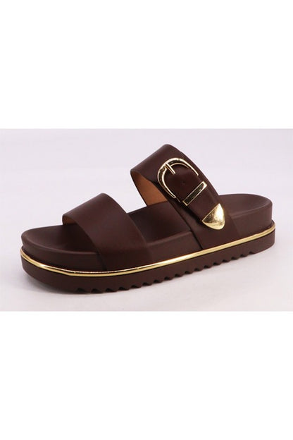 Salable Platform Metallic Sandals