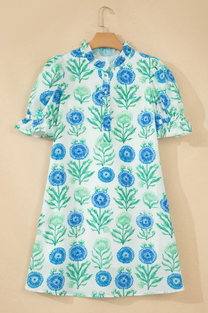 Blue Dandelion Dress