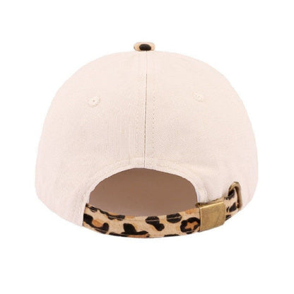 Homerun Embroidered Leopard Hat