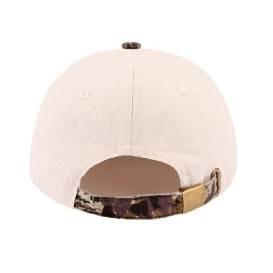 Dachshund Embroidered Camo Hat