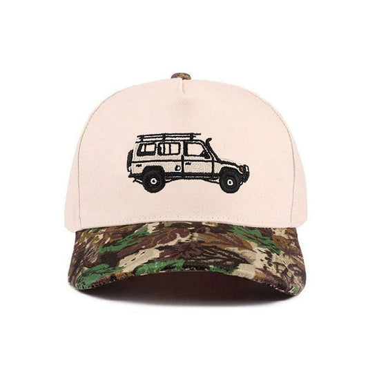 Adventure Overland Embroidered Camo Hat