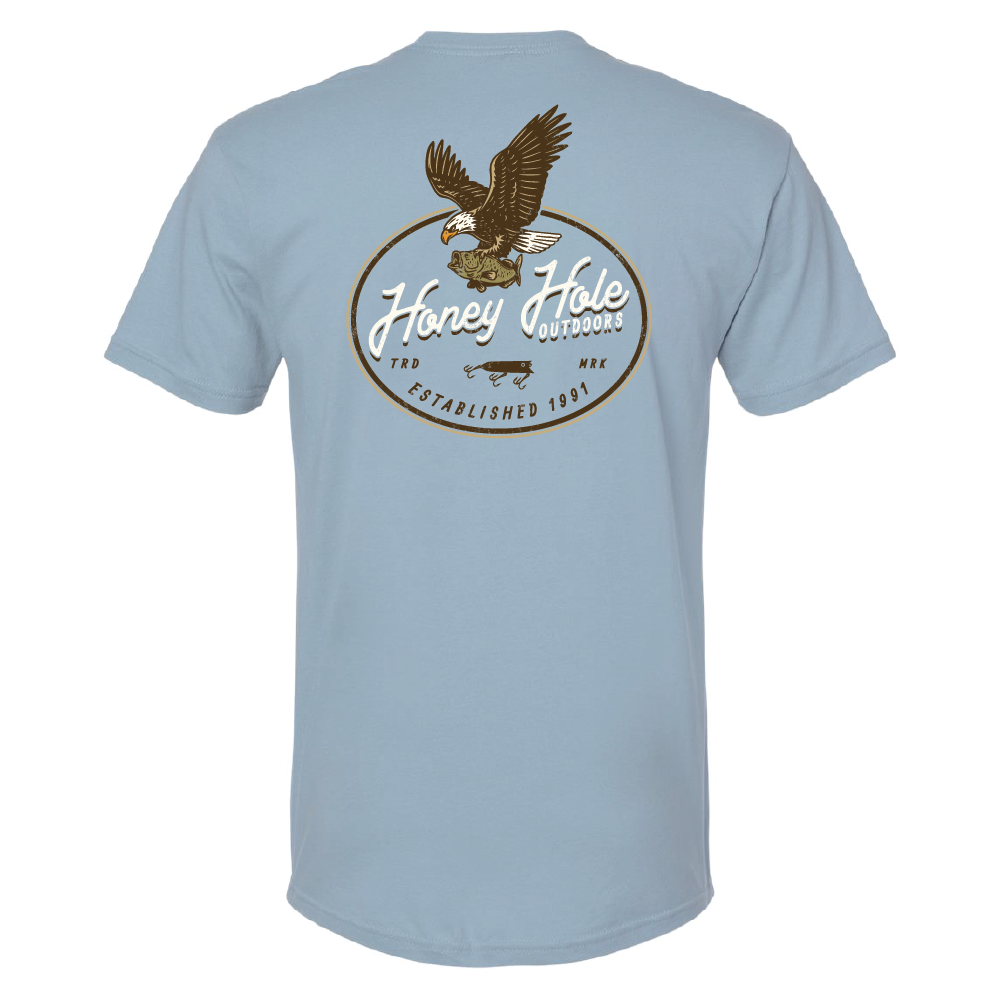 Mens Honey Hole Eagle Tee