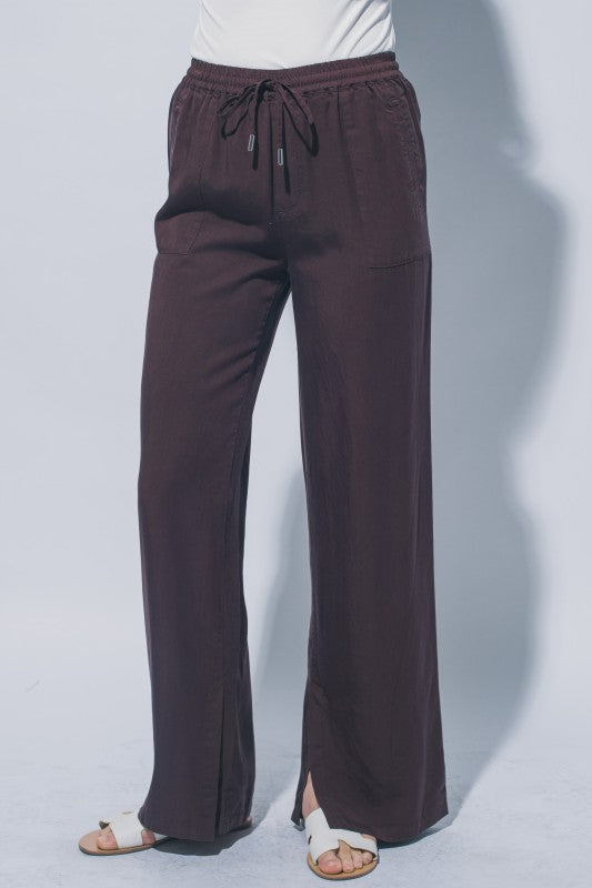 Felicia Tencel Wide Leg Pants