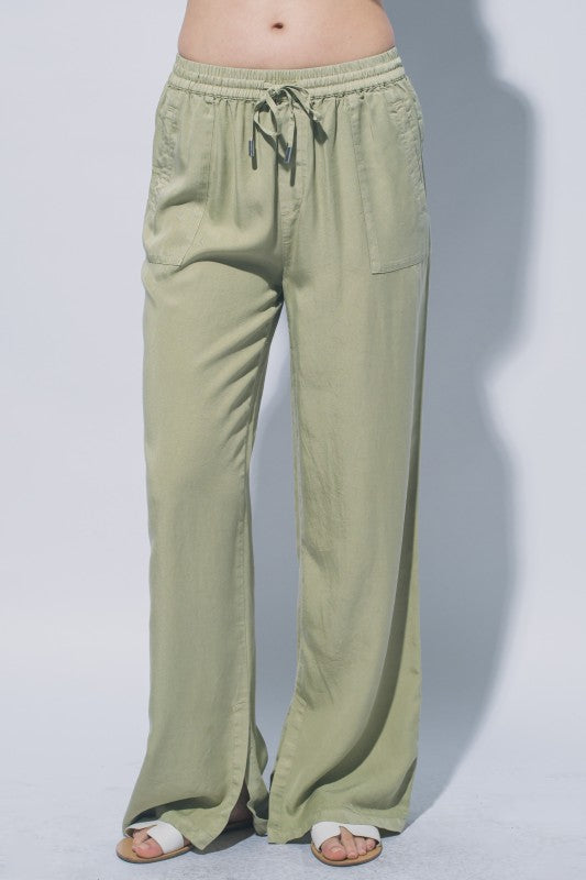 Felicia Tencel Wide Leg Pants