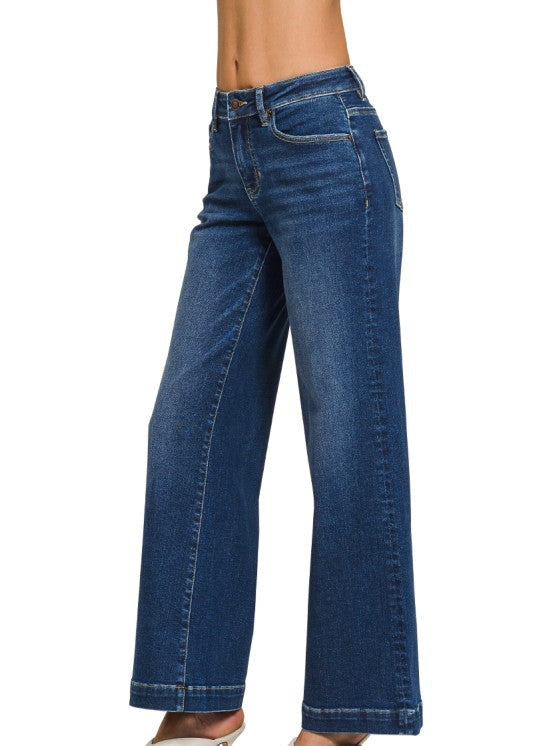 Zenana Midland Wide Leg Jeans