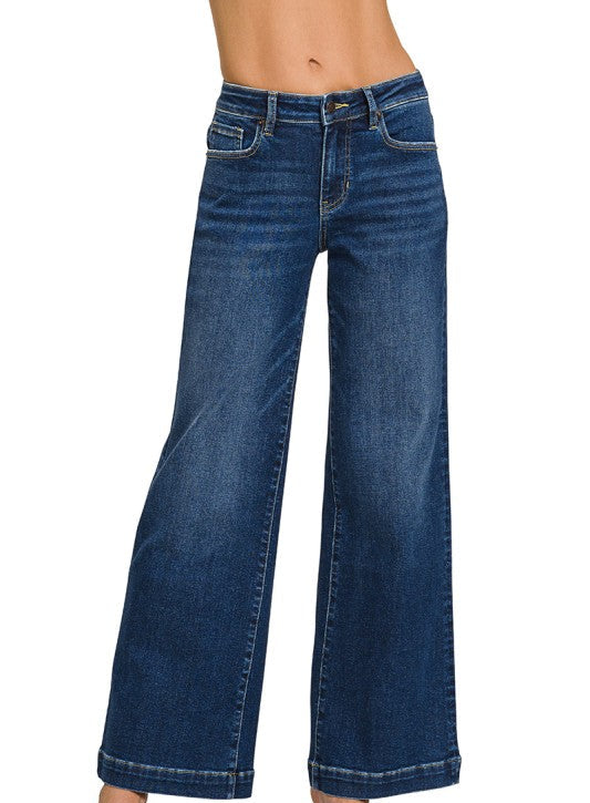 Zenana Midland Wide Leg Jeans