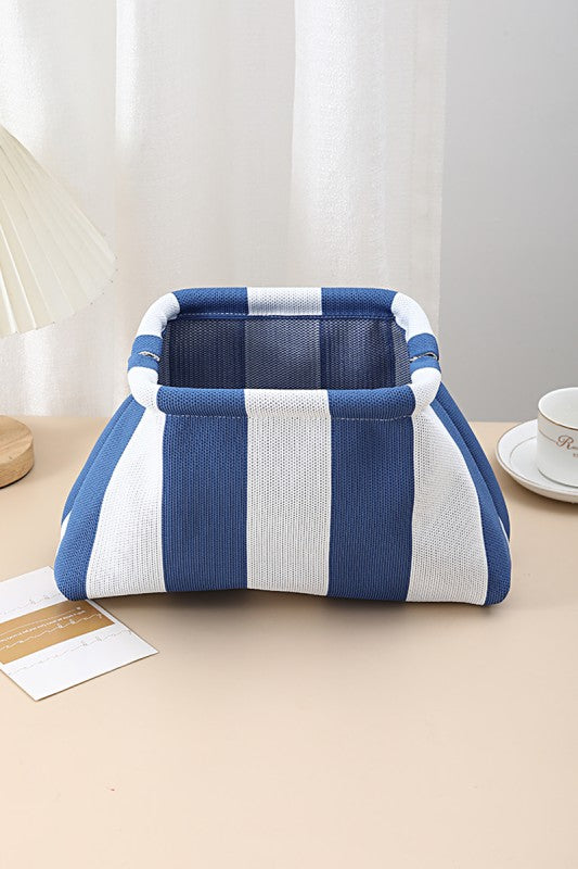 Roma Striped Clutch Purse