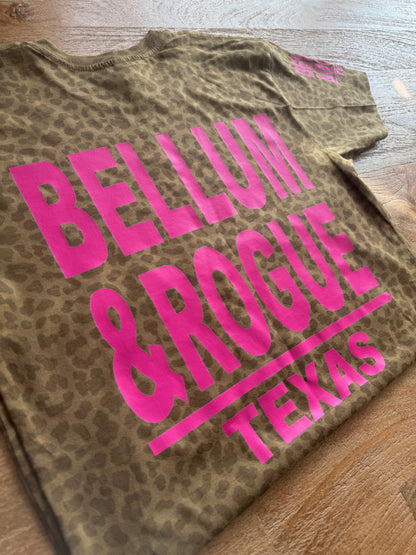 Original Logo Leopard Bellum & Rogue Tee