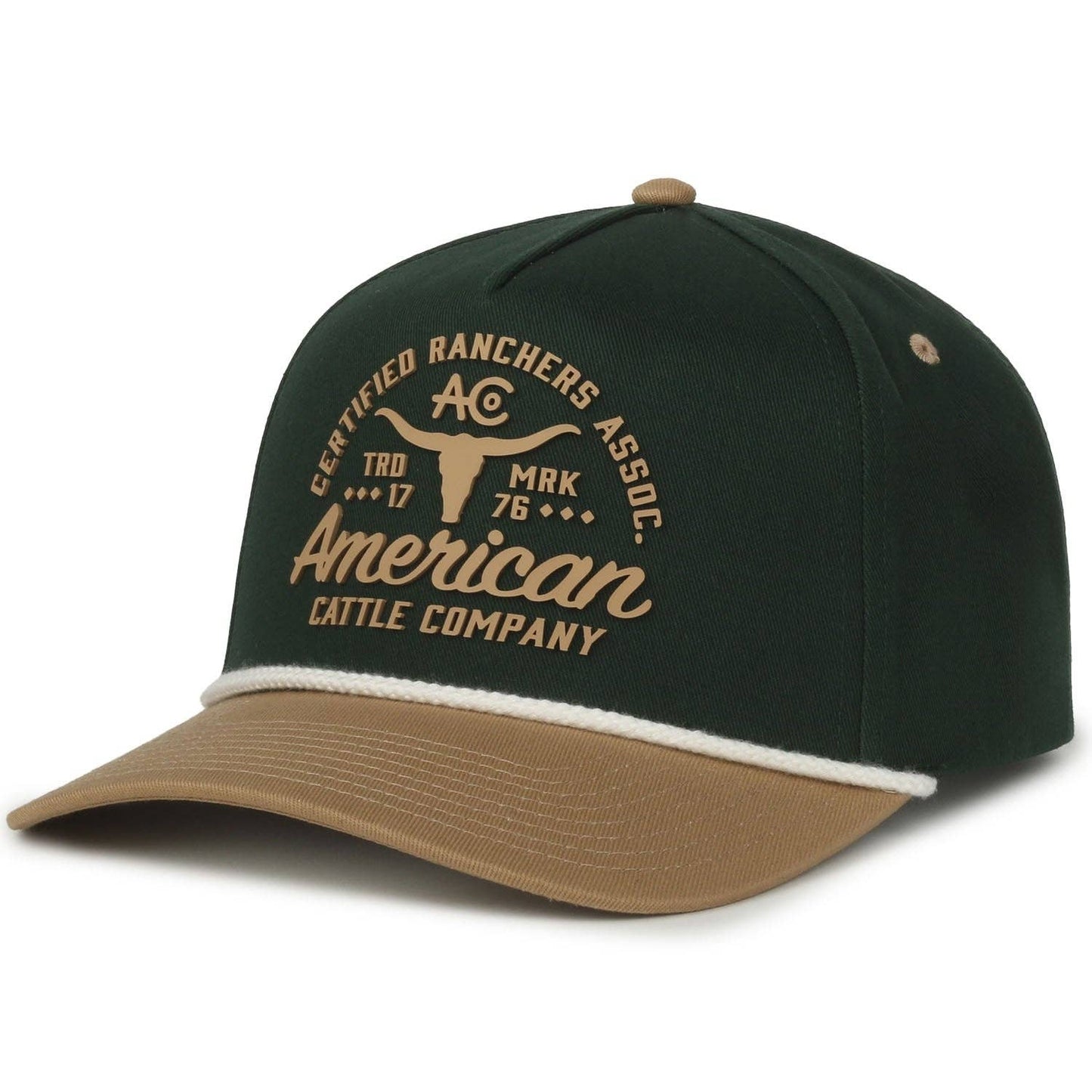 American Cattle Co Ranchers Olive Hat