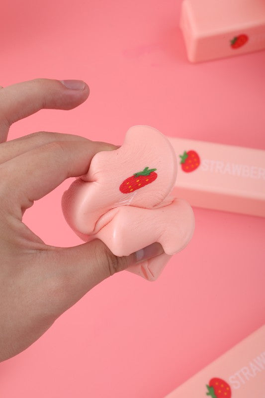 Squishy Strawberry Butter Toy