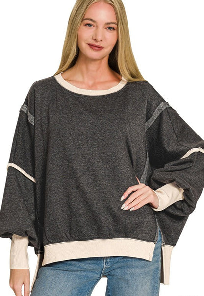 Flannagan Mineral Oversized Sweater