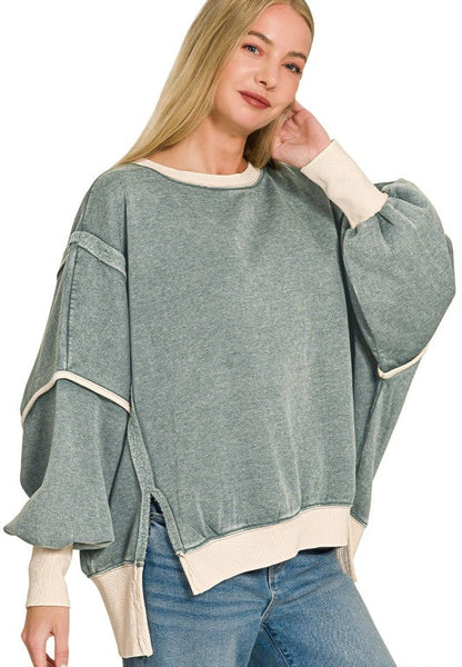 Flannagan Mineral Oversized Sweater