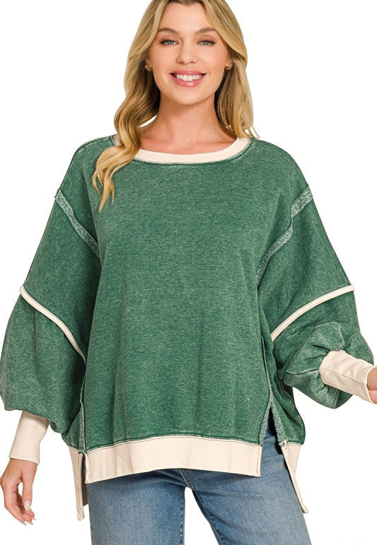 Flannagan Mineral Oversized Sweater