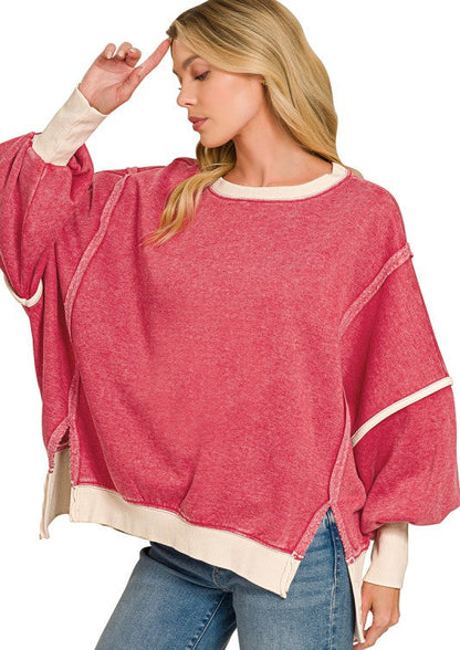 Flannagan Mineral Oversized Sweater
