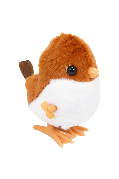 Plush Baby Sparrow Wind-up Toy