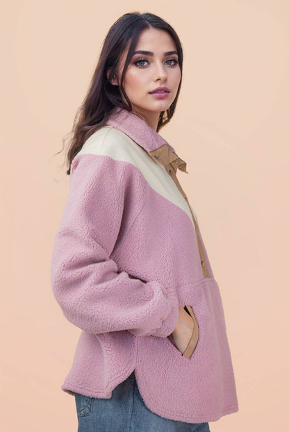 Moonstone Oversized Fleece Pullover