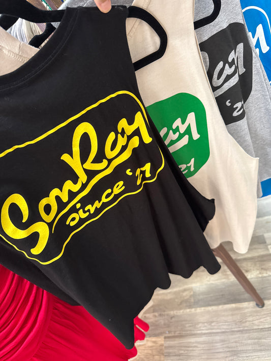 **SALE! Sonray Logo Womens Crop Tank