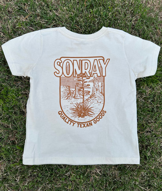 Kids SonRay Century Plant Ivory Tee