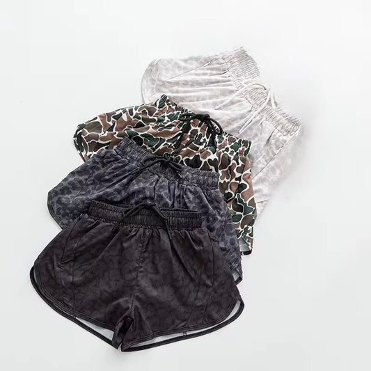 Womens Sloane Printed Athletic Shorts
