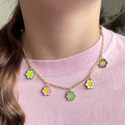 Girls Icon Charm Necklace
