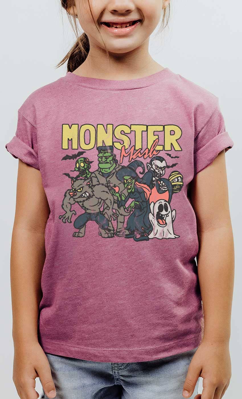 Kids Monster Mash Halloween Tee