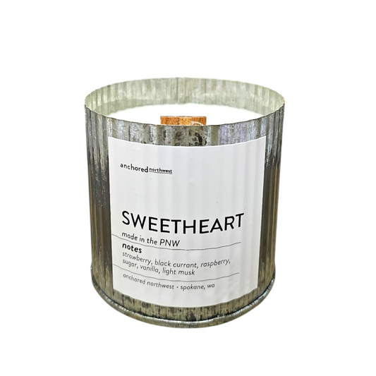 Anchored Northwest Wood Wick Candle - Sweetheart