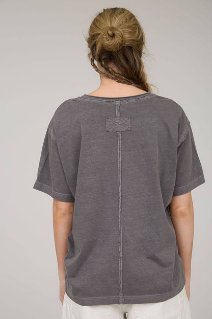 Sahara Vneck Mineral Tee