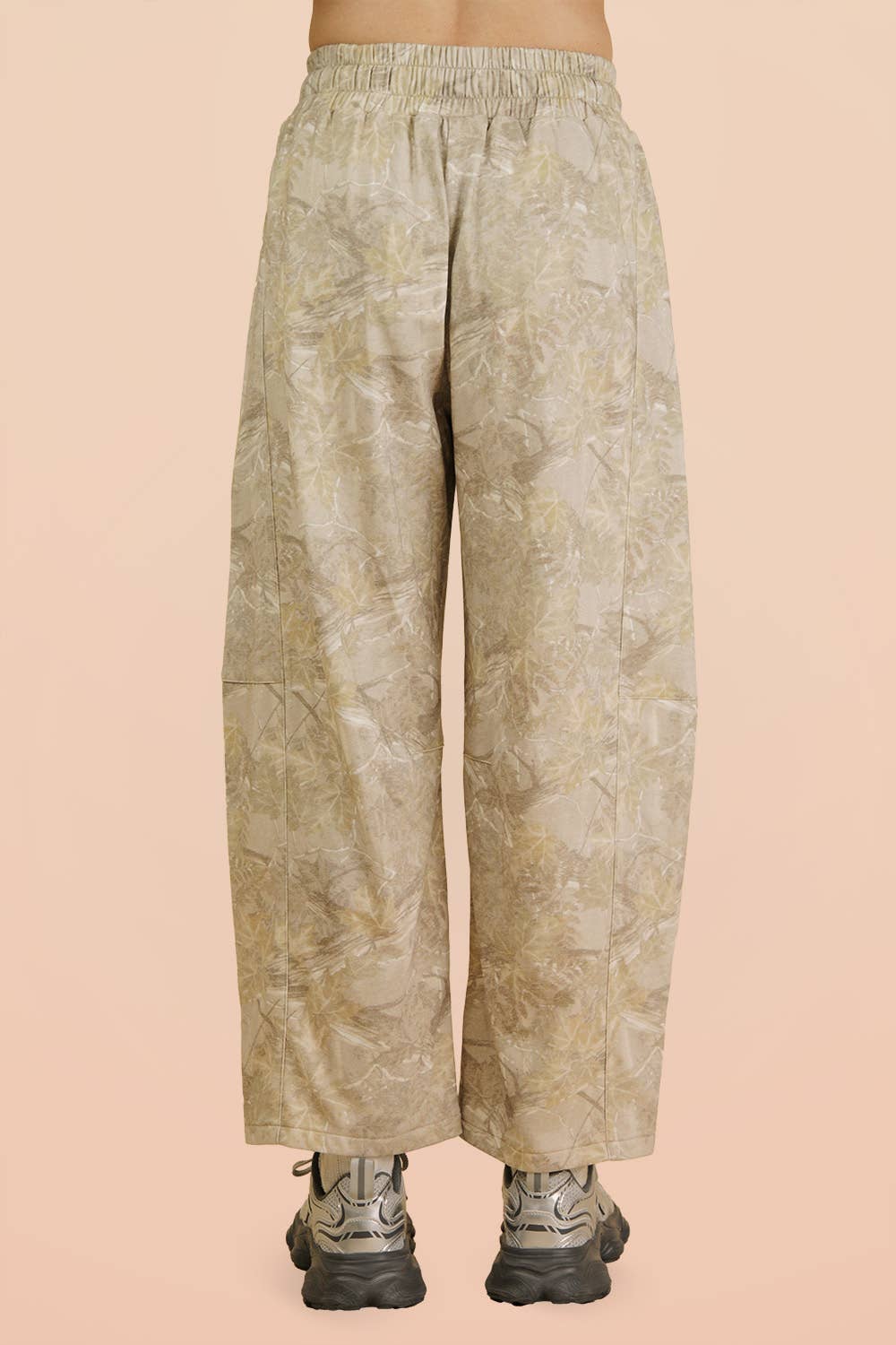 Krislyn Camo Sand Barrel Joggers