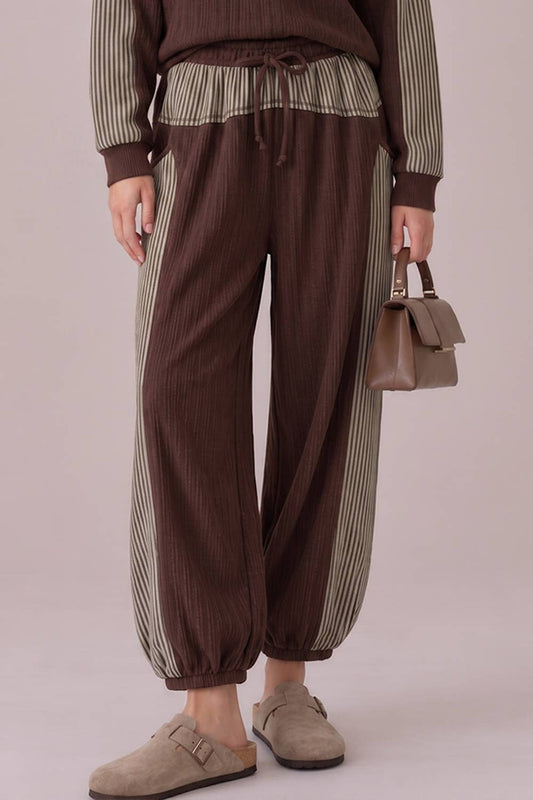 Villa Striped Pant Set